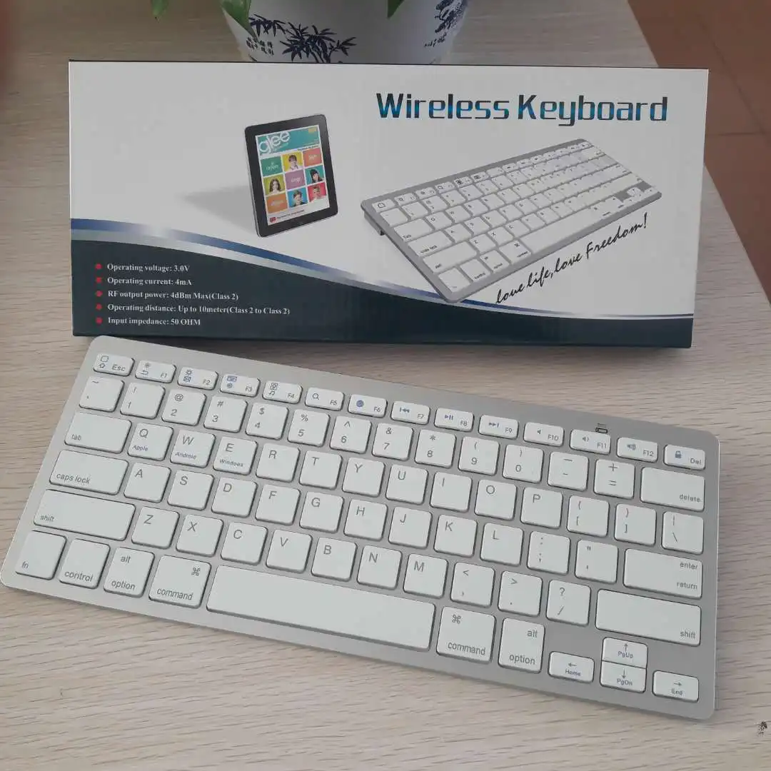 Bluetooth keyboard mobile phone tablet for ipad wireless external keyboard French German Japanese Thai Arabic Russian Korean
Bluetooth keyboard mobile phone tablet for ipad wireless external keyboard French German Japanese Thai Arabic Russian Korean