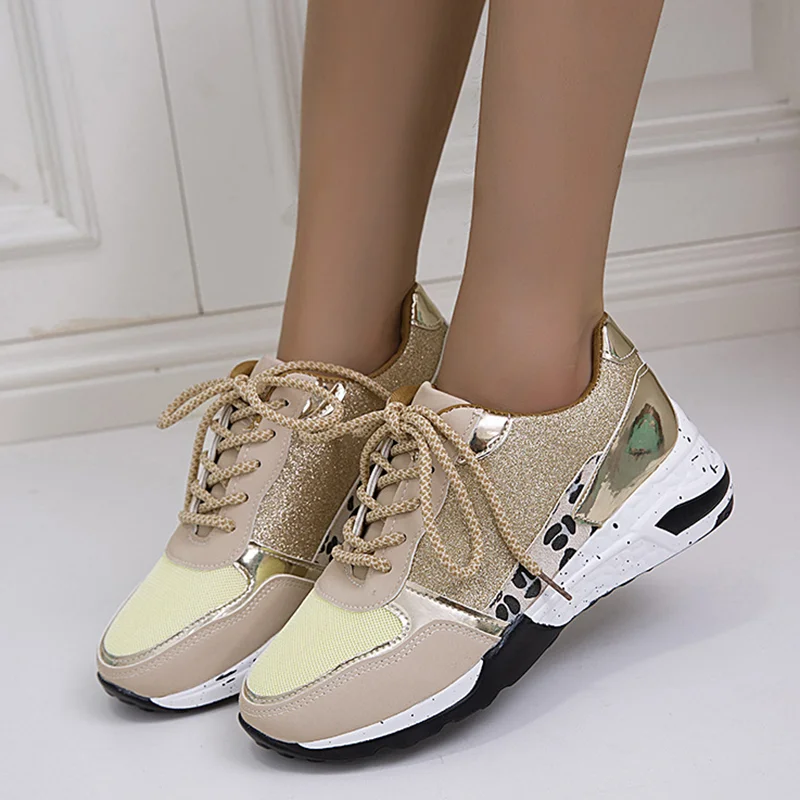 Women Sneakers Fashion Lace Up Women Shoe Sneakers Soft Leopard Women Casual Shoes Flat Walking Female Footwear Zapatillas Mujer
Women Sneakers Fashion Lace Up Women Shoe Sneakers Soft Leopard Women Casual Shoes Flat Walking Female Footwear Zapatillas Mujer