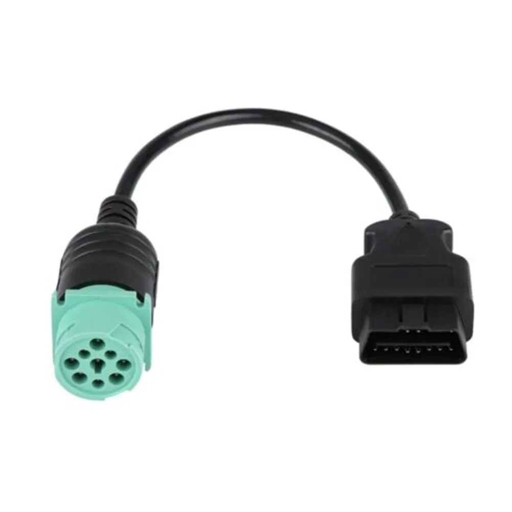 1x 9 Pin To 16 Pin OBD2 Truck Diagnostic Scanner Cable Adapter PVC PE Black&green For Cummins Engine Code Readers & Scan Tools
1x 9 Pin To 16 Pin OBD2 Truck Diagnostic Scanner Cable Adapter PVC PE Black&green For Cummins Engine Code Readers & Scan Tools