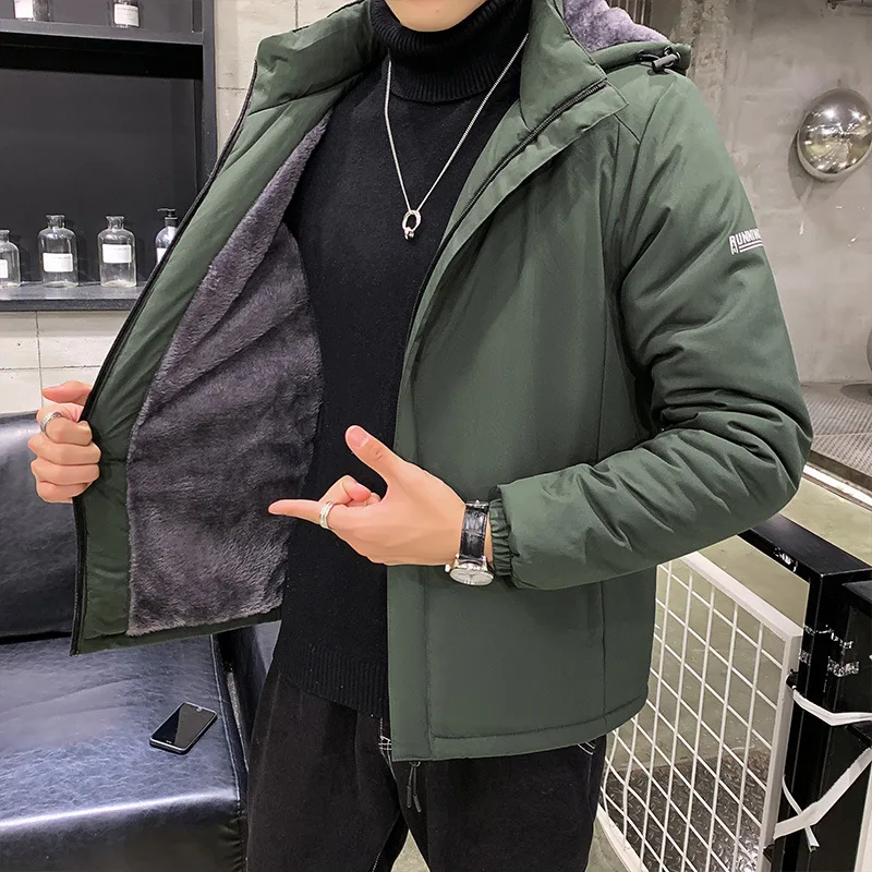 Autumn/Winter men's trend plus fleece jacket lovers fashion lamb wool charge coat youth down padded coat men's sport
Autumn/Winter men's trend plus fleece jacket lovers fashion lamb wool charge coat youth down padded coat men's sport