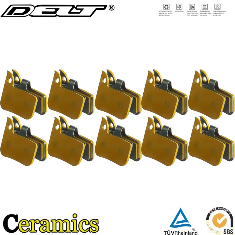 10 Pair Bicycle Disc Brake Pads For SRAM AVID Rival S700 B1 Red Force 22 CX1 Ceramics Mountain E-BIKE Accessories
10 Pair Bicycle Disc Brake Pads For SRAM AVID Rival S700 B1 Red Force 22 CX1 Ceramics Mountain E-BIKE Accessories