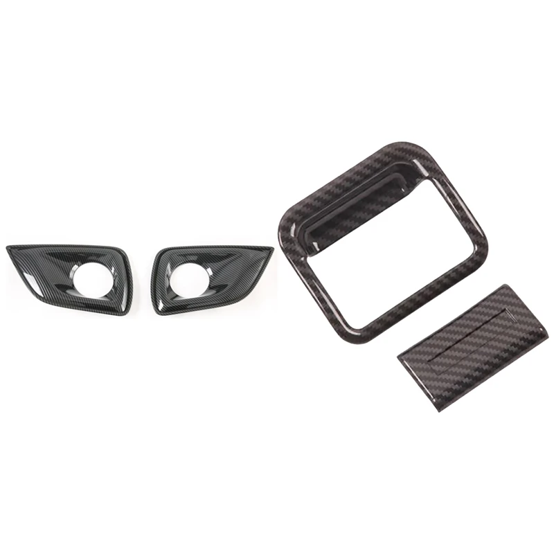 2 Set Car Accessories: 1 Set Car Front Fog Light Decorative Frame Cover & 1 Set Car Copilot Glove Box Handle Bowl Cover
2 Set Car Accessories: 1 Set Car Front Fog Light Decorative Frame Cover & 1 Set Car Copilot Glove Box Handle Bowl Cover