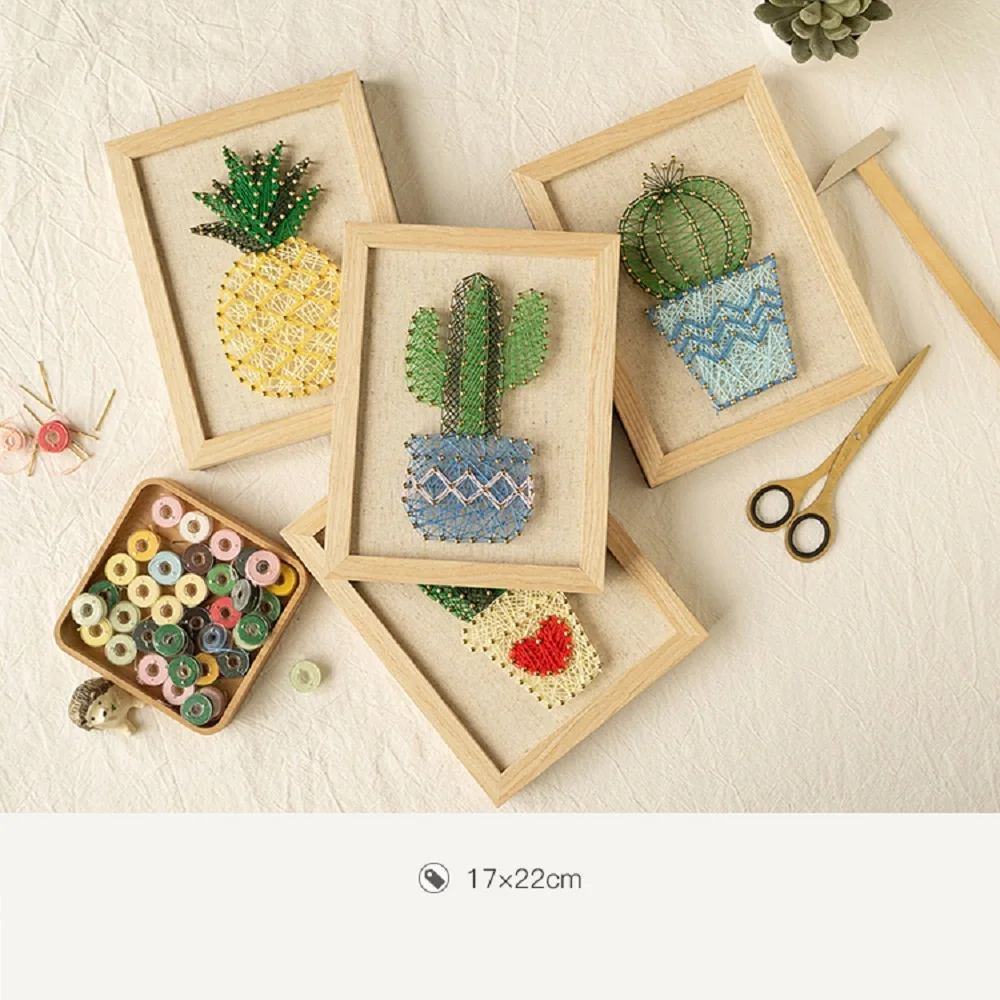 3D yarn painting String drawing String Art decompression parent-child DIY handmade material package 3D decorative pain
3D yarn painting String drawing String Art decompression parent-child DIY handmade material package 3D decorative pain