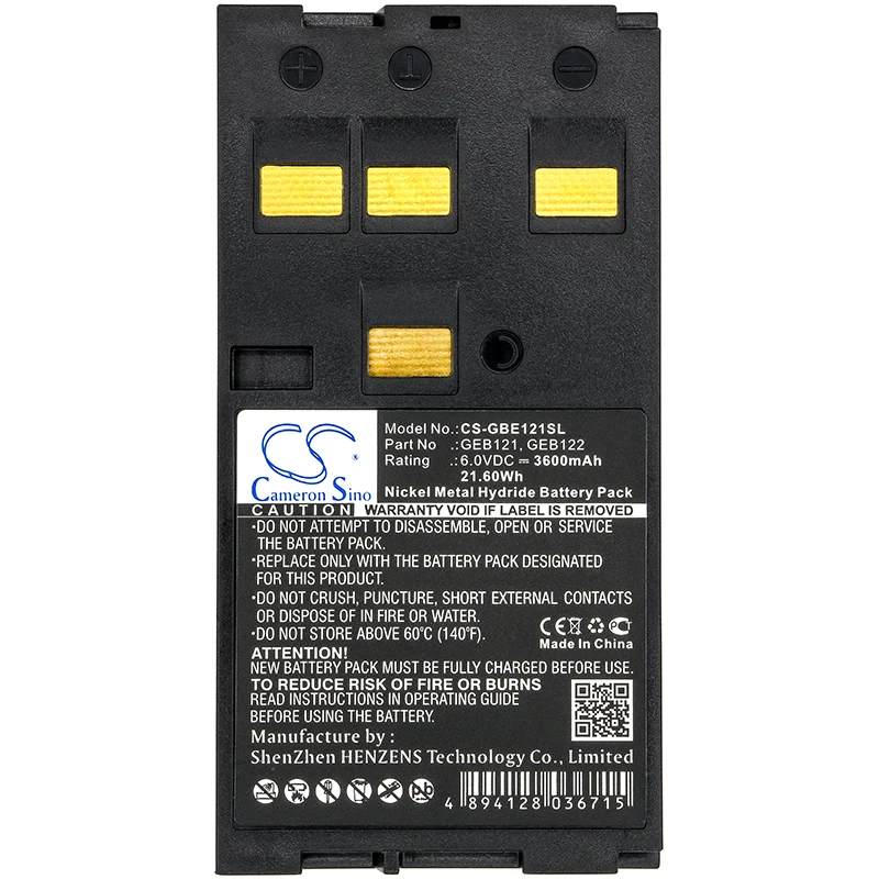 CS 3600mAh Battery For Leica 400 TCR805 Power 700 TCR1102C 800 TCR702 TPS400 TPS700 TPS800 DNA instruments RCS1100
CS 3600mAh Battery For Leica 400 TCR805 Power 700 TCR1102C 800 TCR702 TPS400 TPS700 TPS800 DNA instruments RCS1100