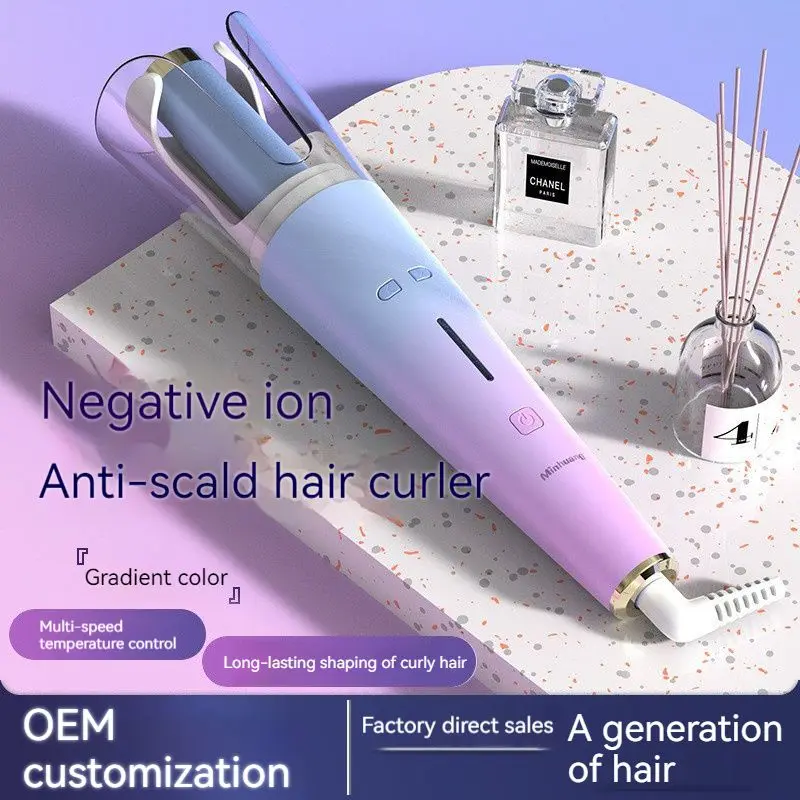 Automatic Rotating Hair Curler Tools Styling Curling Ceramic Iron Anti-Perm Modeler Negative Ion 4-Speed Temperature Adjustable
Automatic Rotating Hair Curler Tools Styling Curling Ceramic Iron Anti-Perm Modeler Negative Ion 4-Speed Temperature Adjustable