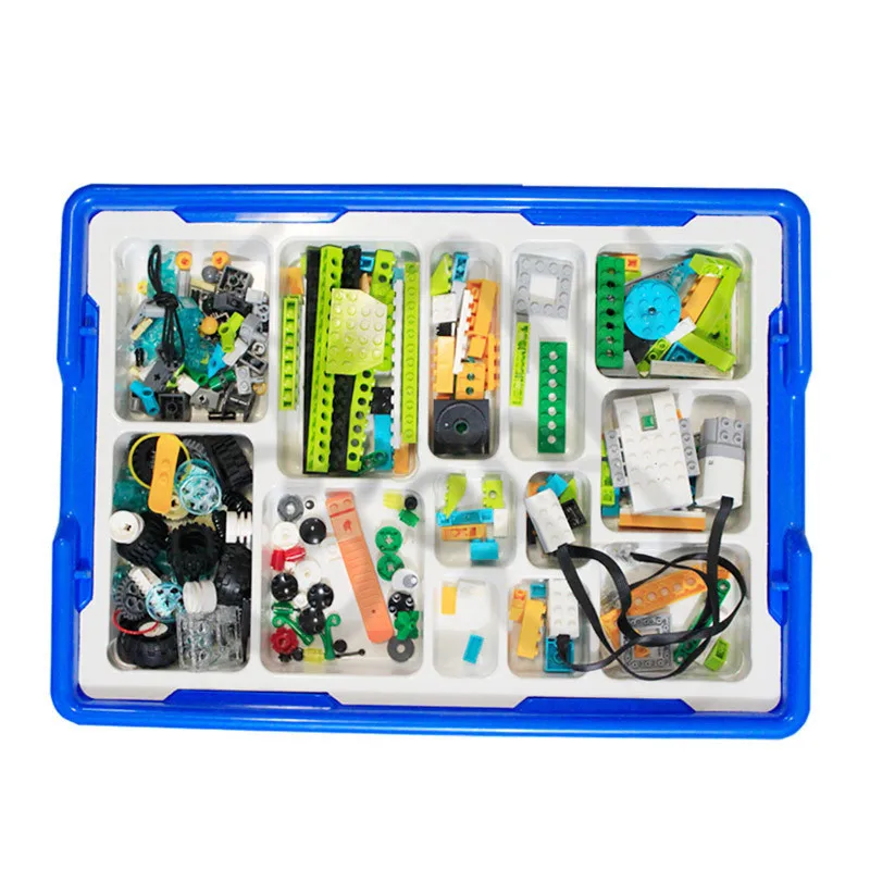 280Pcs/Lot Educational Functions DIY Parts Compatible 45300 WeDo 2.0 Core Set Building Blocks DIY Toys Christmas Gifts
280Pcs/Lot Educational Functions DIY Parts Compatible 45300 WeDo 2.0 Core Set Building Blocks DIY Toys Christmas Gifts