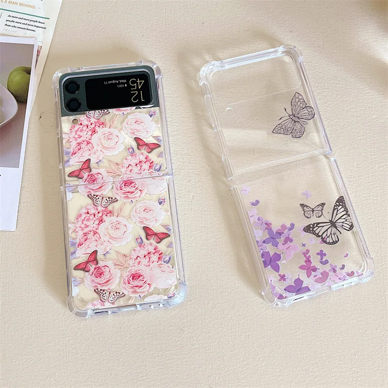 Butterfly Rose Flower Phone Case for Samsung Galaxy Z Flip 3 Z Flip 4 Soft TPU Back Cover for ZFlip3 ZFlip4 Case Shell
Butterfly Rose Flower Phone Case for Samsung Galaxy Z Flip 3 Z Flip 4 Soft TPU Back Cover for ZFlip3 ZFlip4 Case Shell