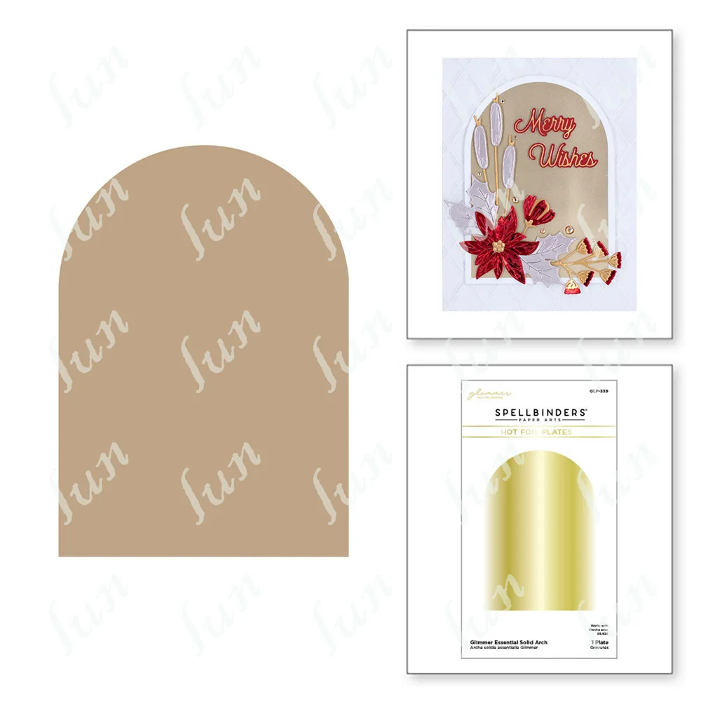 New Arrival in 2022 Solid Arch Hot Foil Plate Scrapbooking Diary Decoration Stencil Embossing Template Diy Paper Card Handmade
New Arrival in 2022 Solid Arch Hot Foil Plate Scrapbooking Diary Decoration Stencil Embossing Template Diy Paper Card Handmade