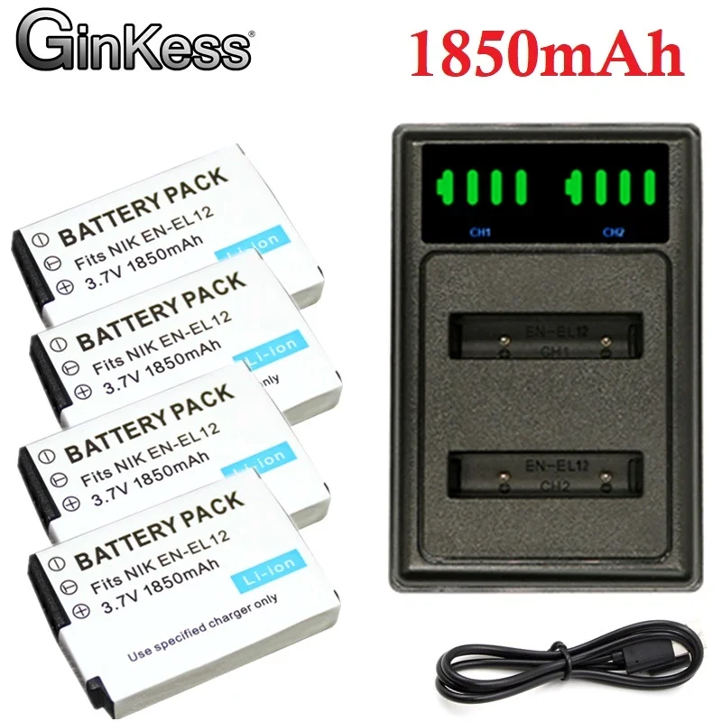 Улучшенный Аккумулятор для фотоаппарата 1850 мАч EN-EL12 ENEL12 + зарядное устройство USB с ЖК-дисплеем для камеры Nikon Coolpix S9900 S9700 AW120 S9500 AW110 S70
Улучшенный Аккумулятор для фотоаппарата 1850 мАч EN-EL12 ENEL12 + зарядное устройство USB с ЖК-дисплеем для камеры Nikon Coolpix S9900 S9700 AW120 S9500 AW110 S70