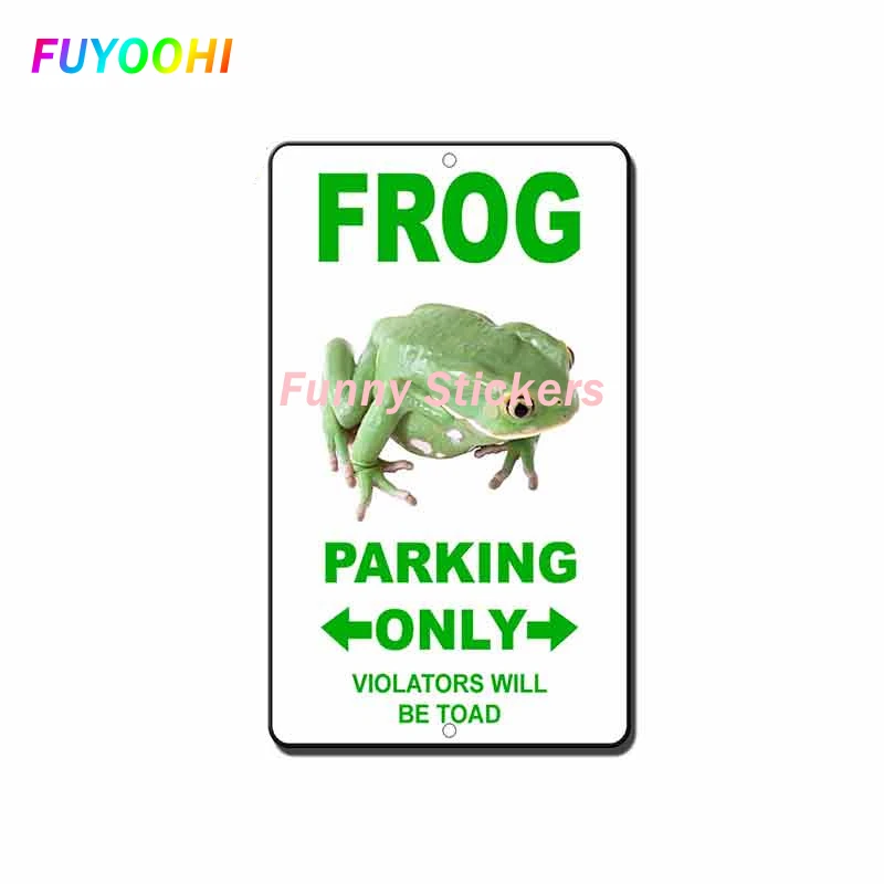 SZWL Funny Car Stickers Frog Parking Only Violators Will Be Towed Sign Waterproof Sunscreen Vinyl for Motorcycle RV VAN,13cm*7cm
SZWL Funny Car Stickers Frog Parking Only Violators Will Be Towed Sign Waterproof Sunscreen Vinyl for Motorcycle RV VAN,13cm*7cm
