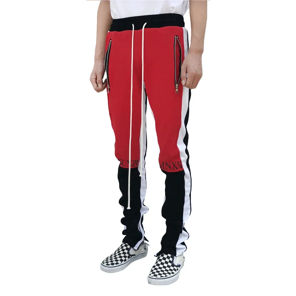 Mens Cotton Running Pants GYM Splicing Color Joggers Streetwear Casual Sport Trousers Training Workout Fitness Sweatpants
Mens Cotton Running Pants GYM Splicing Color Joggers Streetwear Casual Sport Trousers Training Workout Fitness Sweatpants