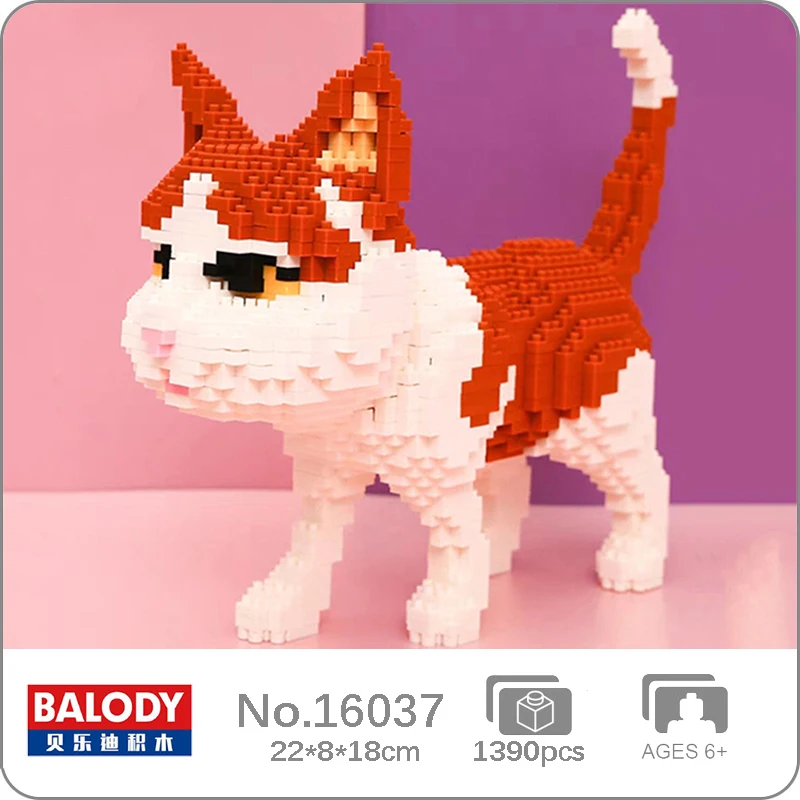 Balody 16037, животный мир, персидская кошка, желтая котенок, стоячие куклы для домашних животных, мини-алмазные блоки, кирпичи, строительные игрушки для детей, без коробки
Balody 16037, животный мир, персидская кошка, желтая котенок, стоячие куклы для домашних животных, мини-алмазные блоки, кирпичи, строительные игрушки для детей, без коробки