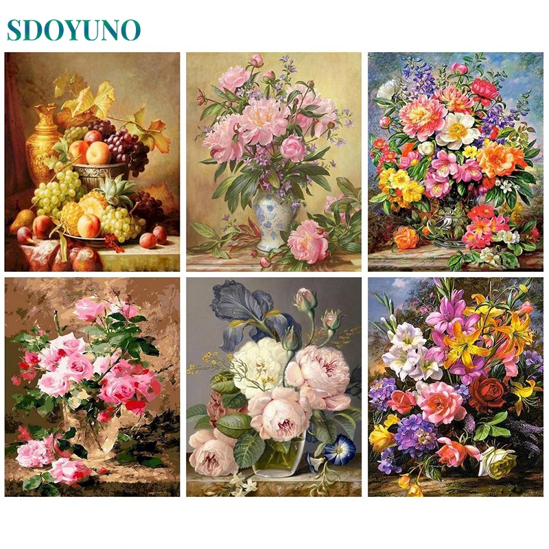 SDOYUNO DIY Painting By Numbers Kit Landscape Still Life Fruit Wall Art Picture By Numbers Set Coloring By Numbers Home Decor
SDOYUNO DIY Painting By Numbers Kit Landscape Still Life Fruit Wall Art Picture By Numbers Set Coloring By Numbers Home Decor