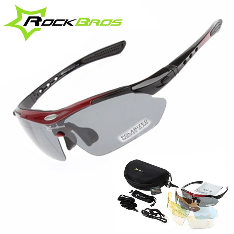 ROCKBROS Polarized Sports Men Sunglasses Road Cycling Glasses Mountain Bike Bicycle Riding Protection Goggles Eyewear 5 Lens
ROCKBROS Polarized Sports Men Sunglasses Road Cycling Glasses Mountain Bike Bicycle Riding Protection Goggles Eyewear 5 Lens