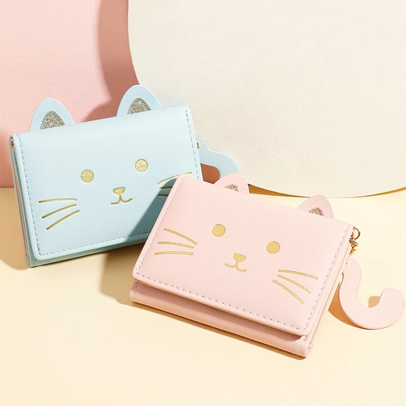 Cat Animal Cute Pattern Small Wallet Women PU Leather Card Holder Purse Ladies Zipper Coin Purse Wallets for Women Carteras 2022
Cat Animal Cute Pattern Small Wallet Women PU Leather Card Holder Purse Ladies Zipper Coin Purse Wallets for Women Carteras 2022