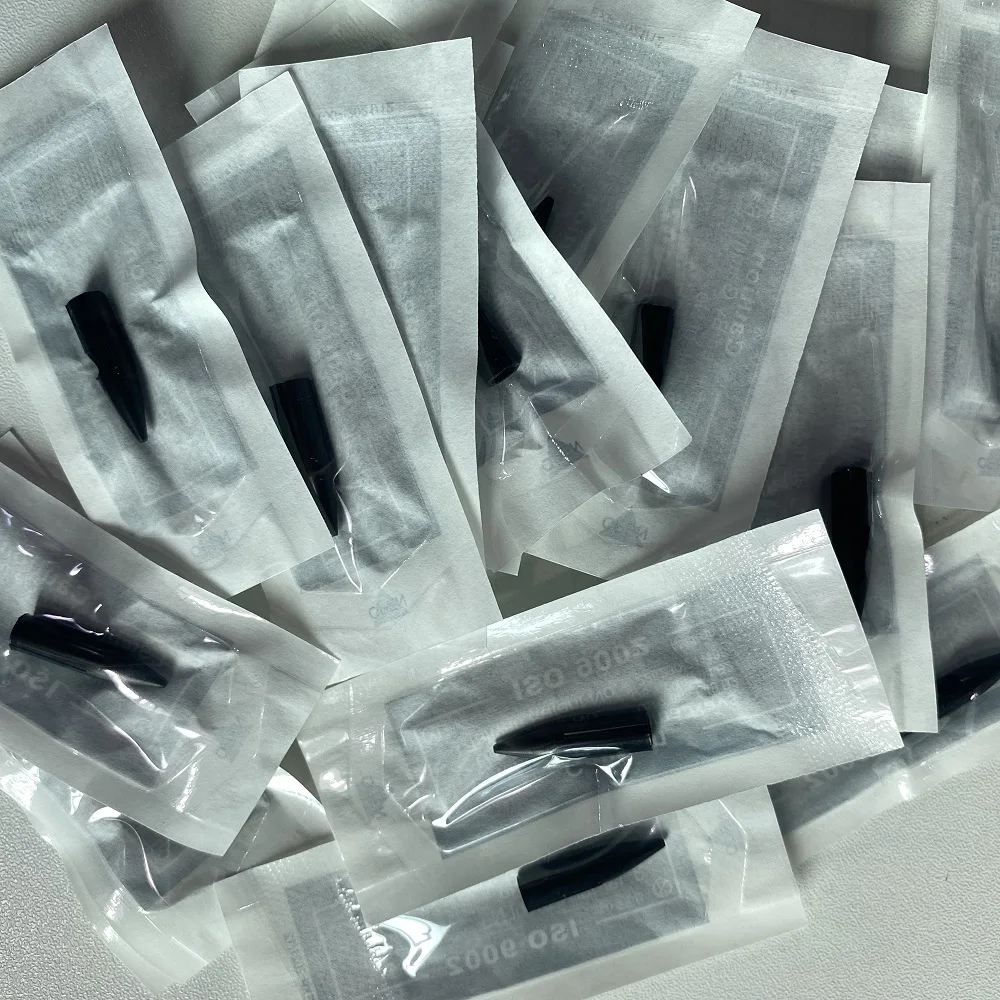 100pcs 2RL&3RL Giant sun G-8650 needle tip Permanent Makeup Needle Cap For Dragon /Mosaic/ Merlin Tattoo Machine accesories 
100pcs 2RL&3RL Giant sun G-8650 needle tip Permanent Makeup Needle Cap For Dragon /Mosaic/ Merlin Tattoo Machine accesories