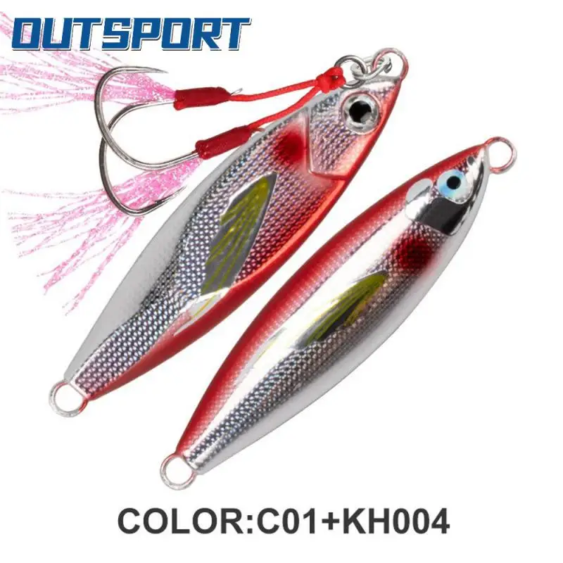 Metal Precise Fish Luring Sizzling Lure Swimming Coquettish Bait Cast Far Bionic Design Fake Bait Lure Bait Dont Run Fish
Metal Precise Fish Luring Sizzling Lure Swimming Coquettish Bait Cast Far Bionic Design Fake Bait Lure Bait Dont Run Fish