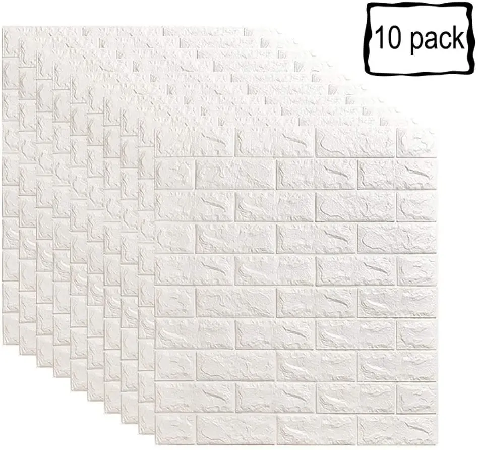3D Wall Stickers Waterproof DIY 70*77cm Marble Brick Peel And Self-Adhesive Wall Paper 3D Brick Stone Wall Papers For Kids Room
3D Wall Stickers Waterproof DIY 70*77cm Marble Brick Peel And Self-Adhesive Wall Paper 3D Brick Stone Wall Papers For Kids Room
