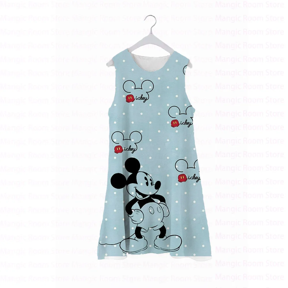 Disney Minnie Dress Girls Princess Dress 2022 Summer New Children's Clothing Printing Round Neck Sleeveless Cartoon Anime Skirt
Disney Minnie Dress Girls Princess Dress 2022 Summer New Children's Clothing Printing Round Neck Sleeveless Cartoon Anime Skirt