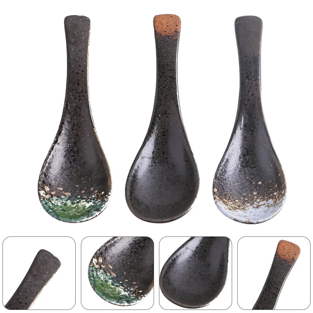 3 Pcs Ceramic Spoon Japanese Ramen Ramen Spoon Asian Soup Spoons Restaurant Spoon Ceramics Chinese Wonton Spoons Child
3 Pcs Ceramic Spoon Japanese Ramen Ramen Spoon Asian Soup Spoons Restaurant Spoon Ceramics Chinese Wonton Spoons Child