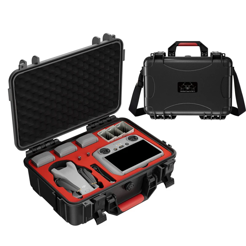 Carrying Case for DJI Mini 3 Accessories Storage Case Waterproof Box Portable Suitcase Hardcase Crossbody Shoulder Strap
Carrying Case for DJI Mini 3 Accessories Storage Case Waterproof Box Portable Suitcase Hardcase Crossbody Shoulder Strap