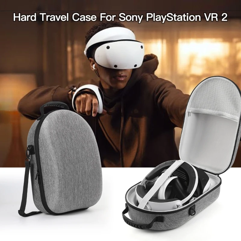 Защитная сумка для PS VR2 сумка для хранения гарнитуры с чехлом для объектива, ремень, сумка для гарнитуры с ручкой, держатель на плечо
Защитная сумка для PS VR2 сумка для хранения гарнитуры с чехлом для объектива, ремень, сумка для гарнитуры с ручкой, держатель на плечо