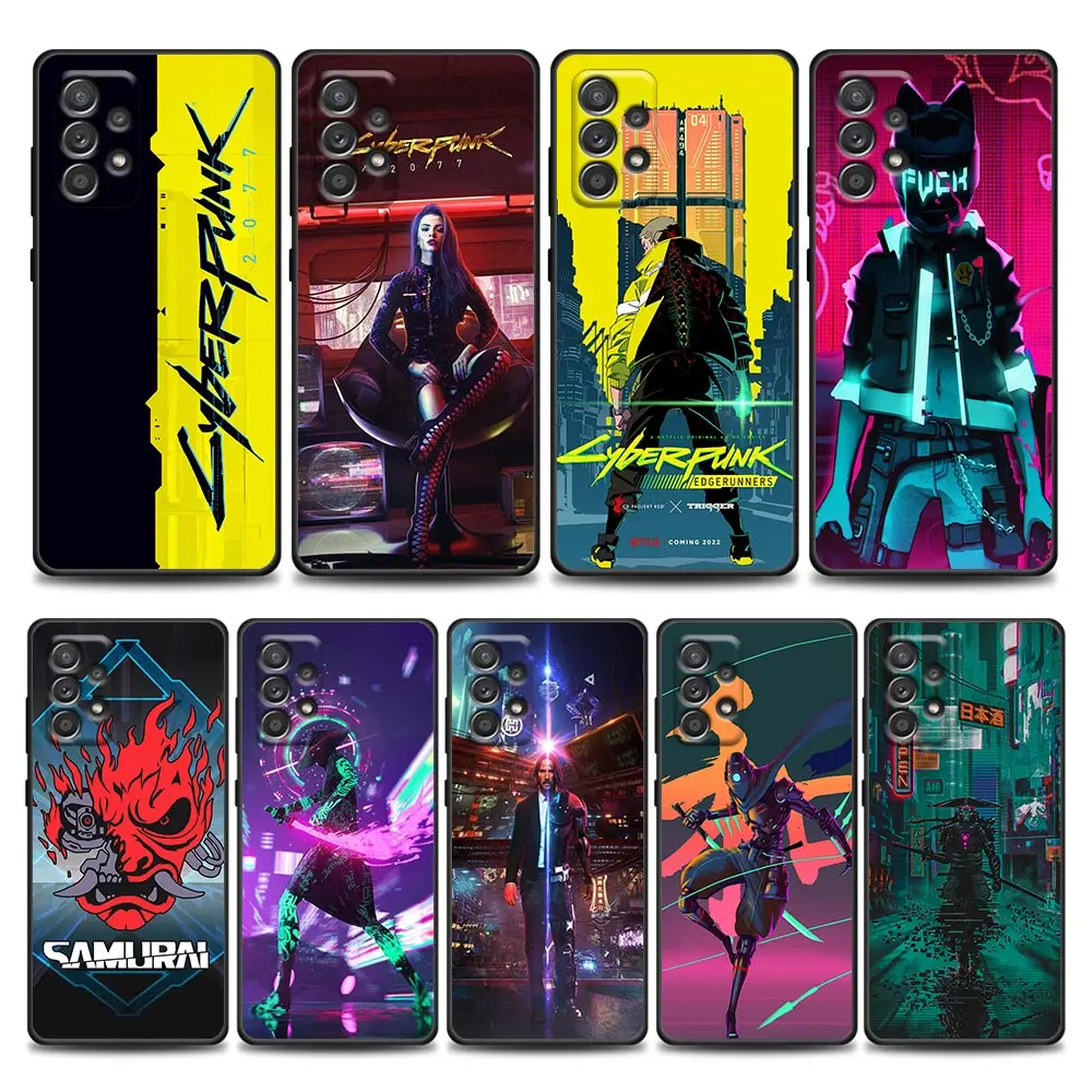 Game C-Cyberpunkes Phone Case for Samsung Galaxy A52 A23 A01 A02 A03s A53 A12 A32 A41 A72 A52s 5G A91 Soft Silicone Cover Fundas
Game C-Cyberpunkes Phone Case for Samsung Galaxy A52 A23 A01 A02 A03s A53 A12 A32 A41 A72 A52s 5G A91 Soft Silicone Cover Fundas