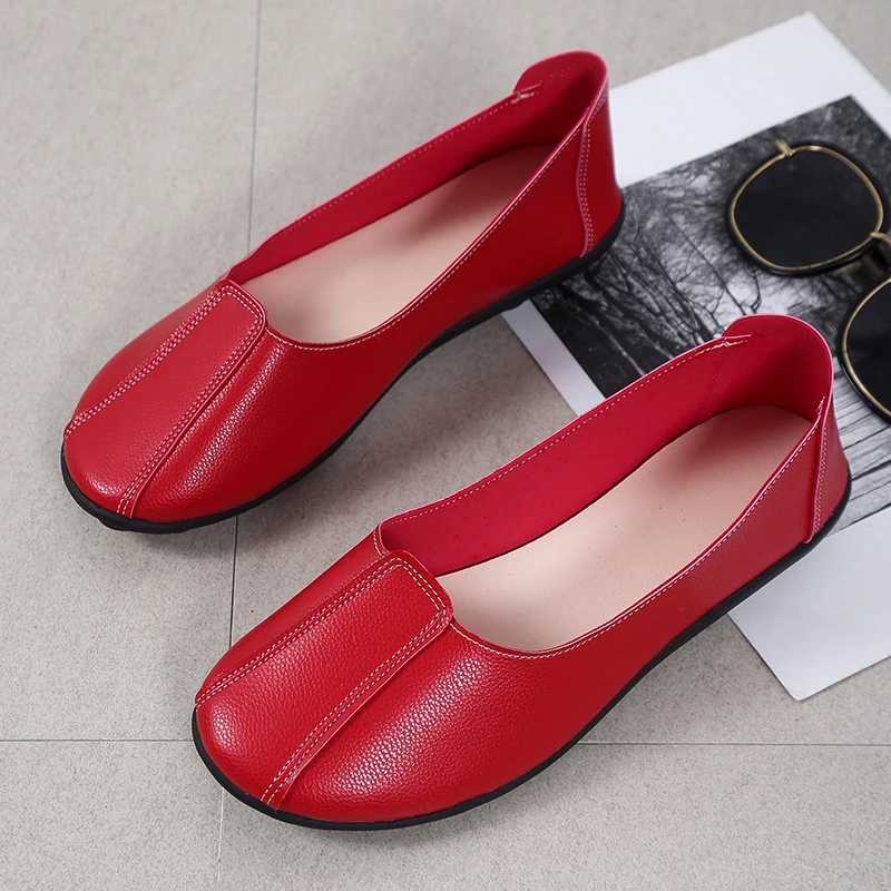 Women Casual Flats 2021 Spring Autumn Comfortable Soft Boat Shoes Loafers Ballerina Shallow Round Toe Ballet Flat plus size 43
Women Casual Flats 2021 Spring Autumn Comfortable Soft Boat Shoes Loafers Ballerina Shallow Round Toe Ballet Flat plus size 43