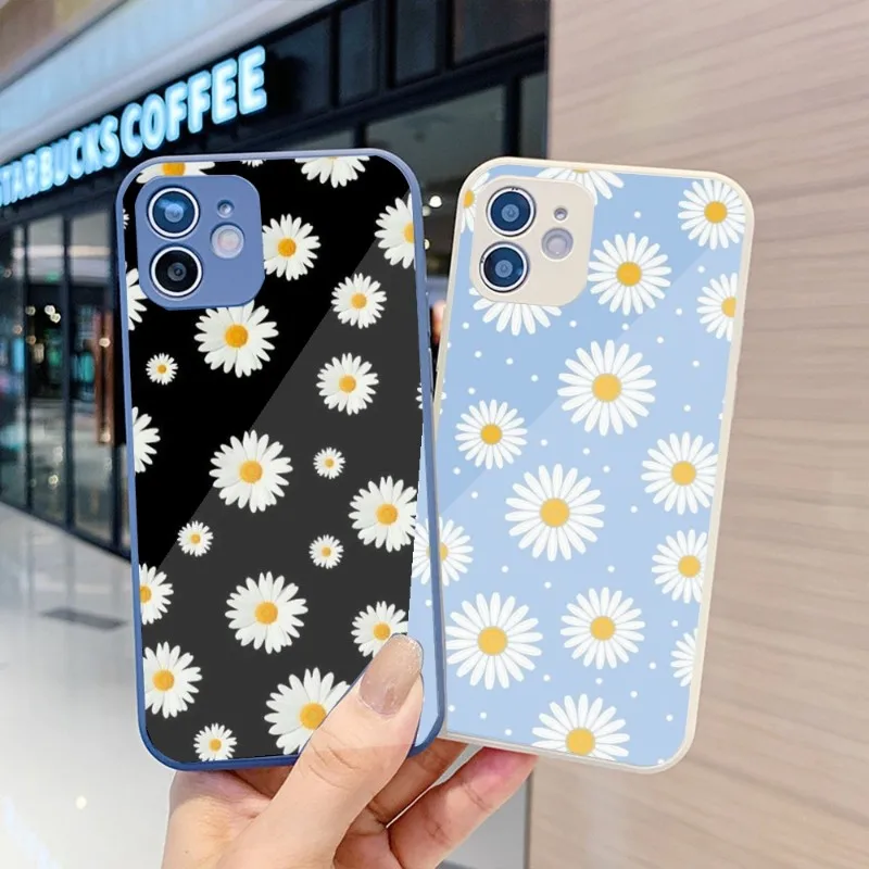 Чехол для телефона с маргариткой и подсолнухом для IPhone 14, 13, 12, 11 Pro Max, X, XR, XS, 8, 7 Plus, цветной чехол с жидким стеклом
Чехол для телефона с маргариткой и подсолнухом для IPhone 14, 13, 12, 11 Pro Max, X, XR, XS, 8, 7 Plus, цветной чехол с жидким стеклом