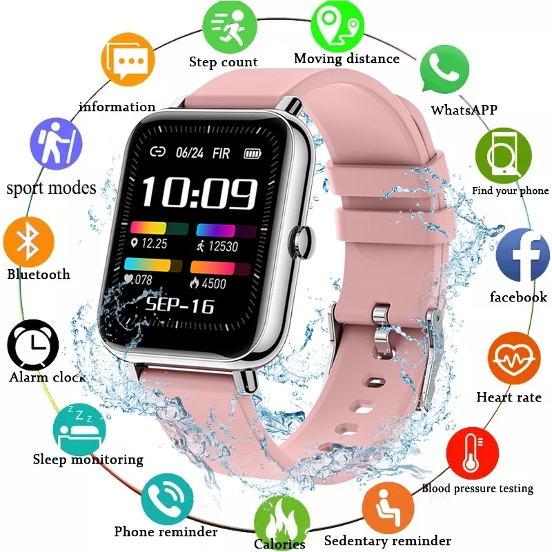 P22PLUS Bluetooth Smart Watch Ladies Full Touch Smartwatch Men Heart Rate Monitor IPX8 Waterproof Fitness Bracelet For Android
P22PLUS Bluetooth Smart Watch Ladies Full Touch Smartwatch Men Heart Rate Monitor IPX8 Waterproof Fitness Bracelet For Android