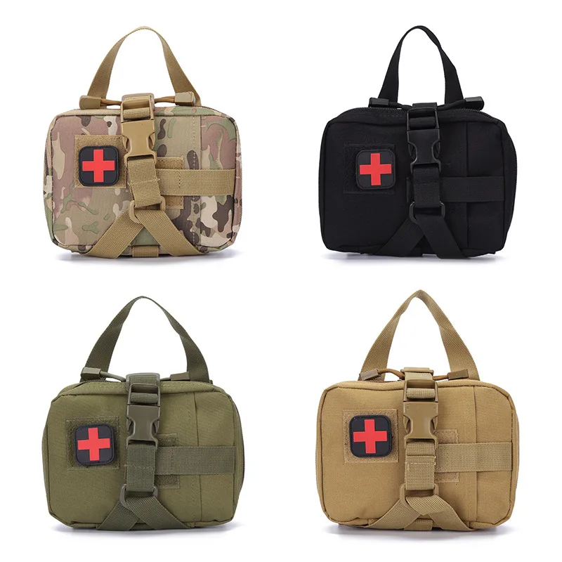 Tactical Rip Away Molle IFAK POUCH, EMT Medical EDC Unility First Aid Pouch Bag for Outdoor Hiking Caming
Tactical Rip Away Molle IFAK POUCH, EMT Medical EDC Unility First Aid Pouch Bag for Outdoor Hiking Caming