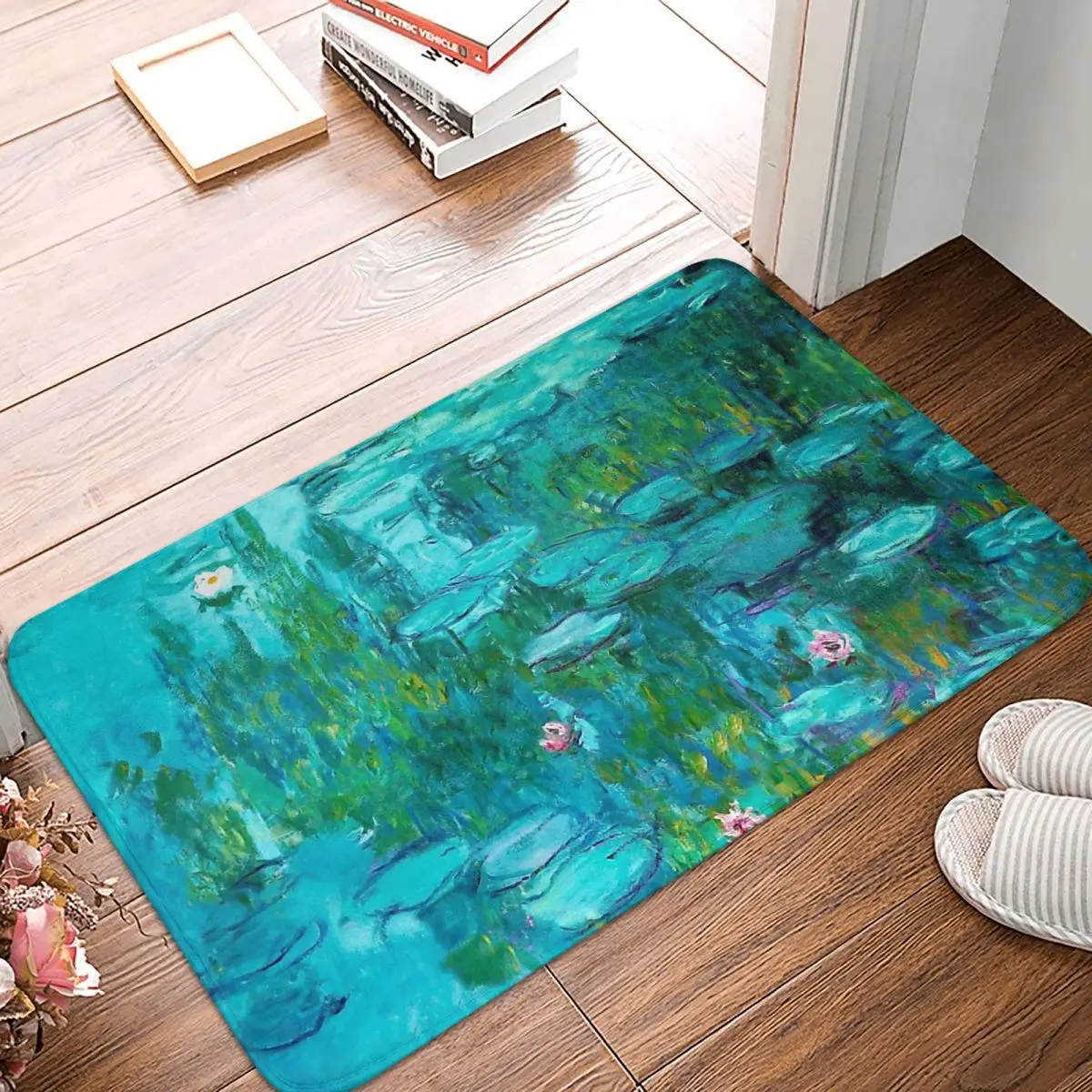 Impressionism Art Non-slip Doormat Living Room Mat Claude Monet Water Lilies Balcony Carpet Entrance Door Rug Home Decor
Impressionism Art Non-slip Doormat Living Room Mat Claude Monet Water Lilies Balcony Carpet Entrance Door Rug Home Decor