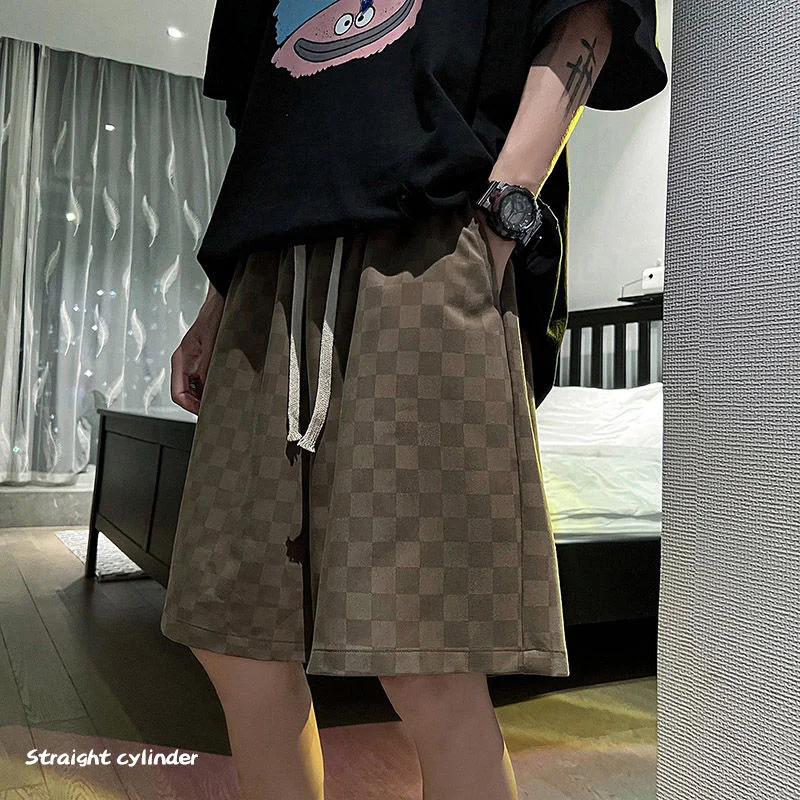 Privatinker Summer Strait Le Men's Casual Sorts Plaid Fasion Streetwear arajuku Style Male Bay Sort Pants
Privatinker Summer Strait Le Men's Casual Sorts Plaid Fasion Streetwear arajuku Style Male Bay Sort Pants