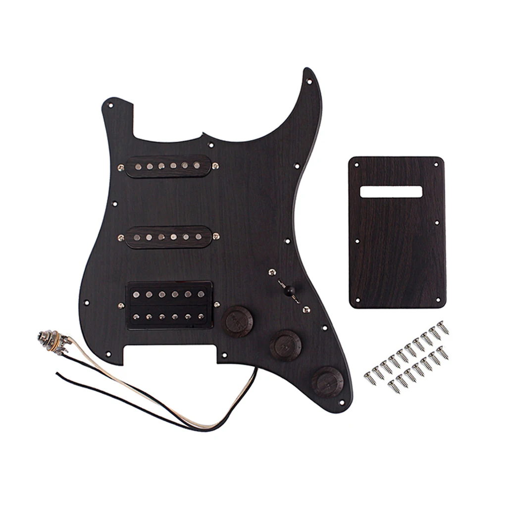 Предварительно загруженные пикапы SSH Pickguard Alnico V для гитары Strat 
Предварительно загруженные пикапы SSH Pickguard Alnico V для гитары Strat