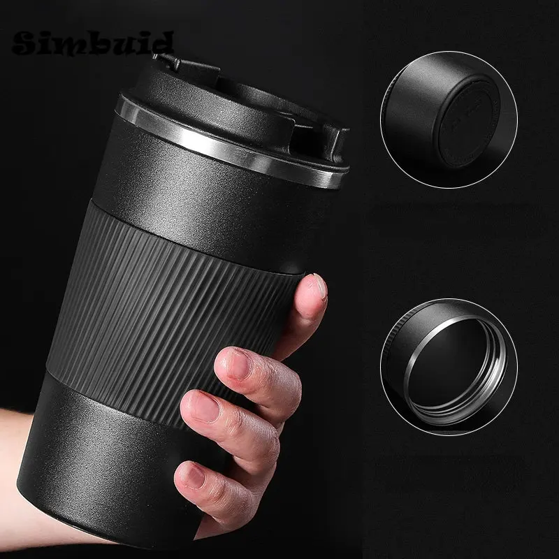 380ml 510ml Stainless Steel Coffee Cup Thermal Mug Garrafa Termica Cafe Copo Termico Caneca Non-slip Travel Car Insulated Bottle
380ml 510ml Stainless Steel Coffee Cup Thermal Mug Garrafa Termica Cafe Copo Termico Caneca Non-slip Travel Car Insulated Bottle