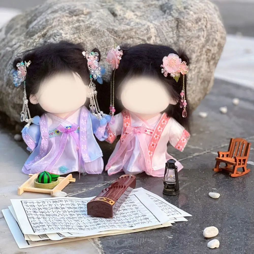 1Set 20CM Doll Clothes Chinese Style Dress Hanfu Suit Change Dressing Game Playing House Photo Props DIY Doll Accessories
1Set 20CM Doll Clothes Chinese Style Dress Hanfu Suit Change Dressing Game Playing House Photo Props DIY Doll Accessories