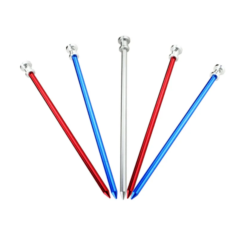 4pcs Camping Tent Pegs High Strength Aluminum Tent Nails Outdoor Tent Peg Long Cylinder Tent Accessories 23cm
4pcs Camping Tent Pegs High Strength Aluminum Tent Nails Outdoor Tent Peg Long Cylinder Tent Accessories 23cm