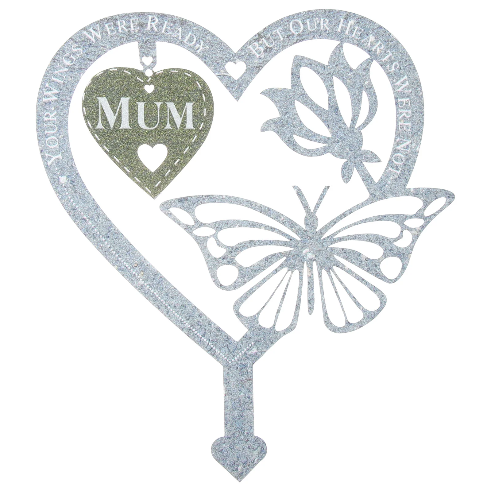 Cemetery Plaque Decor Grave Memorial Stake Garden Butterfly Blankets Metal Plaques Outdoors Ground
Cemetery Plaque Decor Grave Memorial Stake Garden Butterfly Blankets Metal Plaques Outdoors Ground