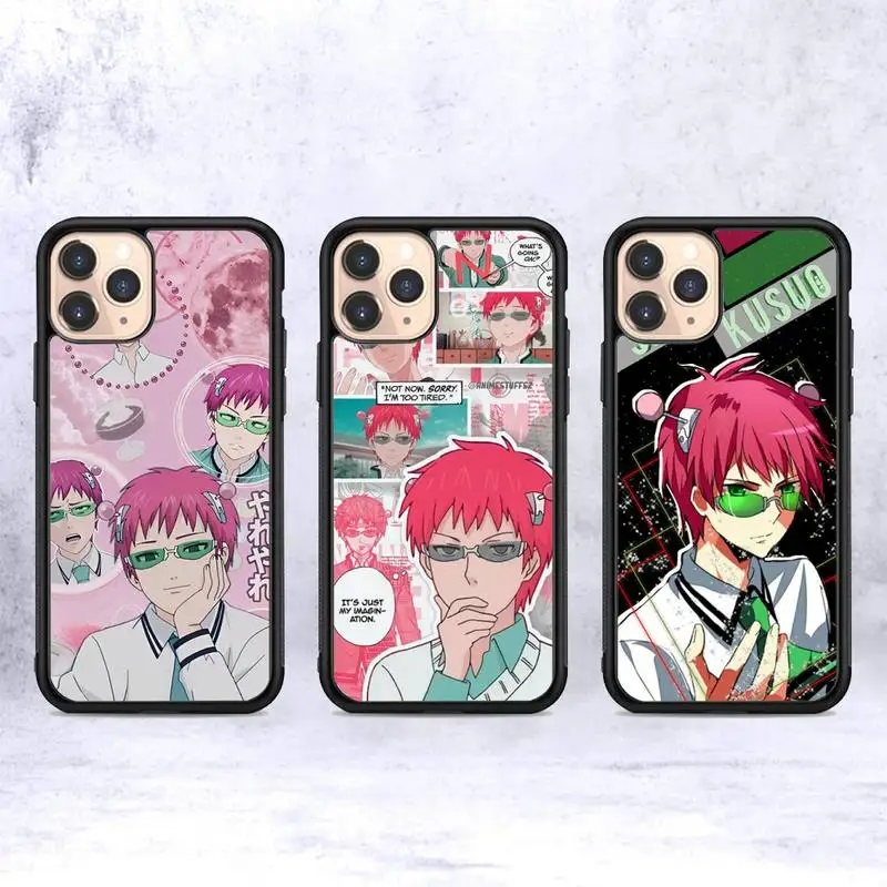 The Disastrous Life of Saiki K Kusuo Phone Case Silicone PC+TPU Case for iPhone 11 12 13 Pro Max 8 7 6 Plus X SE XR Hard Fundas
The Disastrous Life of Saiki K Kusuo Phone Case Silicone PC+TPU Case for iPhone 11 12 13 Pro Max 8 7 6 Plus X SE XR Hard Fundas