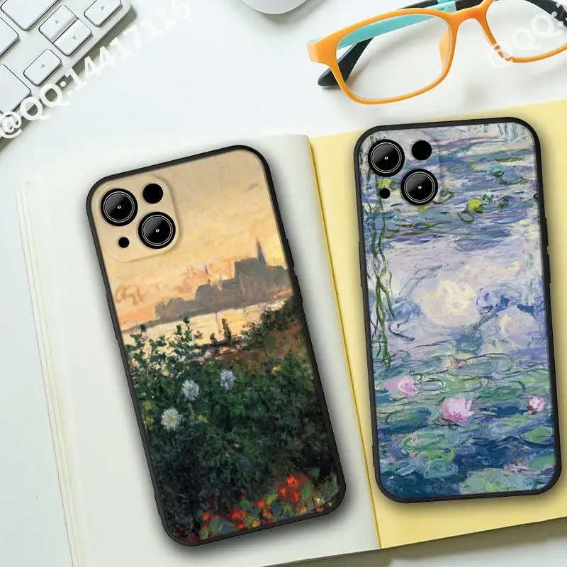 For iphone Claude Monet Art Painting Phone Case For iphone13 12 11 14 Pro Max X XR Mini XS 7 8 plus SE 2020 Full Coverage Covers
For iphone Claude Monet Art Painting Phone Case For iphone13 12 11 14 Pro Max X XR Mini XS 7 8 plus SE 2020 Full Coverage Covers