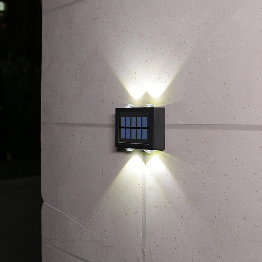 2pcs 4LED Solar Wall Decorative Lamp Waterproof Street Light Easy Installation Outdoor Sunlight Lamp Plastic for Courtyard Park
2pcs 4LED Solar Wall Decorative Lamp Waterproof Street Light Easy Installation Outdoor Sunlight Lamp Plastic for Courtyard Park