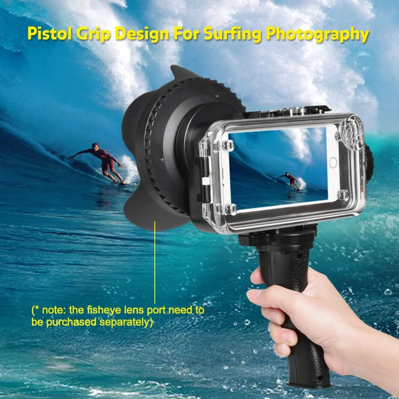 Seafrogs 40meter Waterproof Depth Diving Phone Case Dome Port Vacuum Pump System For Iphone12/12pro.12pro Max
Seafrogs 40meter Waterproof Depth Diving Phone Case Dome Port Vacuum Pump System For Iphone12/12pro.12pro Max
