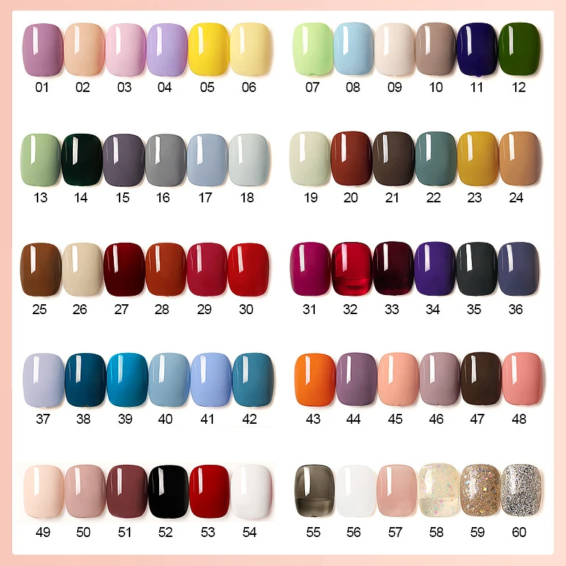 30Colors Gel Nail Polish Set Solid Color Semi Permanent Manicure Nails Art Gel Varnishes Nail Accessories Summer Nail Shop
30Colors Gel Nail Polish Set Solid Color Semi Permanent Manicure Nails Art Gel Varnishes Nail Accessories Summer Nail Shop