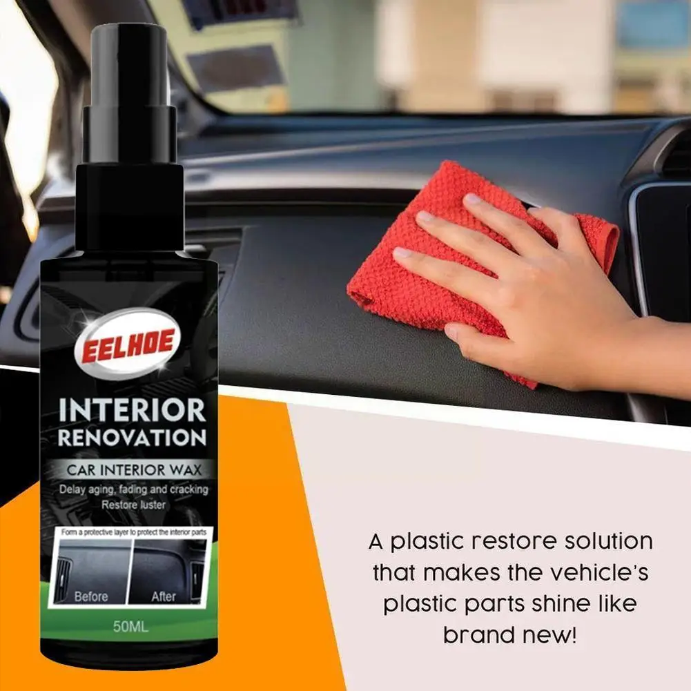 30ML/50ML Auto Interior Plastic Plastic Parts Wax Retreading Restore Renewed Car Paint Plastic Car Agent Care Paint Y5U9
30ML/50ML Auto Interior Plastic Plastic Parts Wax Retreading Restore Renewed Car Paint Plastic Car Agent Care Paint Y5U9