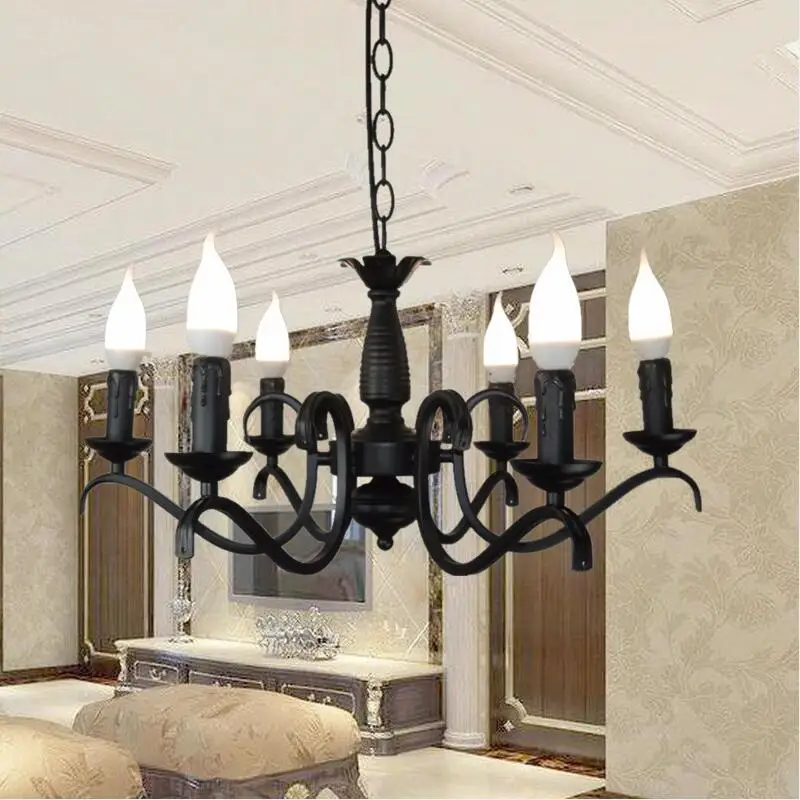 Fashion new black led Chandeliers led lamps high quality iron Chandelier living room E14 chandelier decoration led lights
Fashion new black led Chandeliers led lamps high quality iron Chandelier living room E14 chandelier decoration led lights