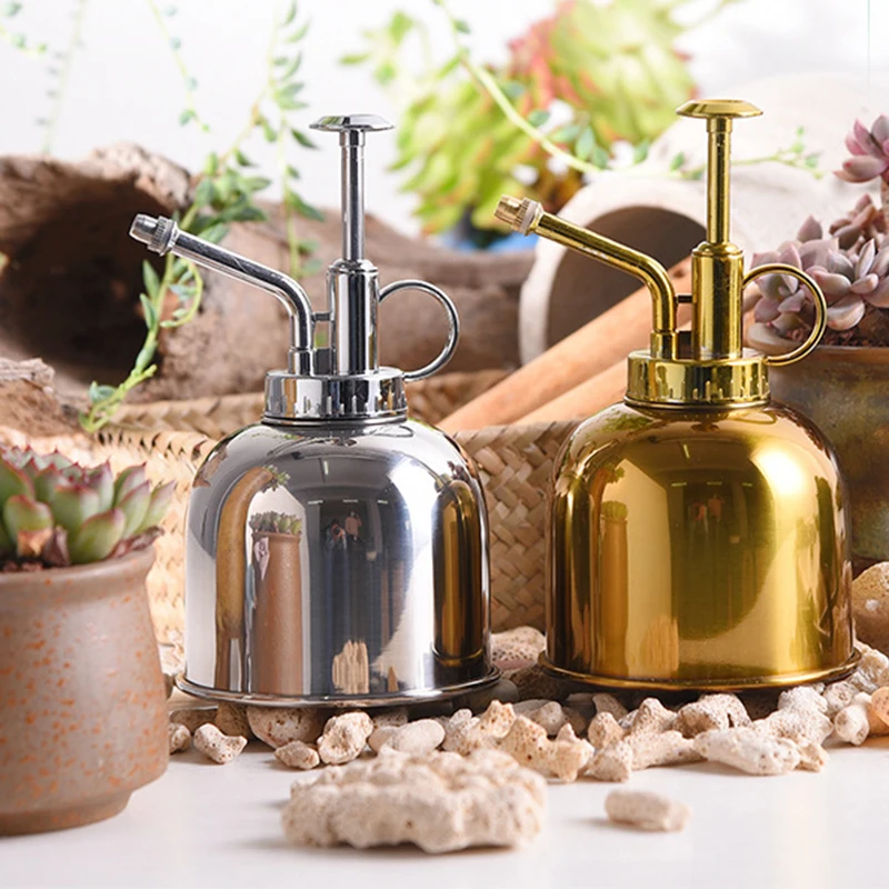 300ml Stainless Steel Watering Pot Retro Gardening Potted Watering Cans For Watering Flower Plants Shower Garden Tool
300ml Stainless Steel Watering Pot Retro Gardening Potted Watering Cans For Watering Flower Plants Shower Garden Tool