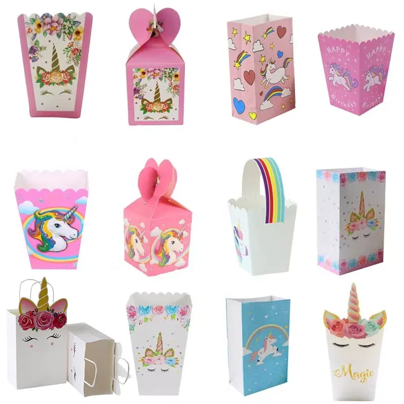 Birthday Unicorn Party Paper Gift Box Party Decorations Kids Gift bags Cookie Bags Packaging Candy Box Unicorn Theme Supplies
Birthday Unicorn Party Paper Gift Box Party Decorations Kids Gift bags Cookie Bags Packaging Candy Box Unicorn Theme Supplies