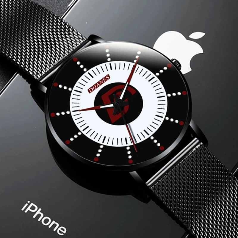 Fashion Mens Watches Luxury Stainless Steel Mesh Belt Quartz WristWatch Men Leather Calendar Luminous Clock relogio masculino
Fashion Mens Watches Luxury Stainless Steel Mesh Belt Quartz WristWatch Men Leather Calendar Luminous Clock relogio masculino