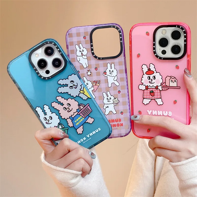 CASETIFY Cartoon Strawberry RabbitS Phone Cases For iPhone 14/13/12/11/X/XR/XS 14/13/12/11 Pro Max XS MAX Shockproof Soft Cover
CASETIFY Cartoon Strawberry RabbitS Phone Cases For iPhone 14/13/12/11/X/XR/XS 14/13/12/11 Pro Max XS MAX Shockproof Soft Cover