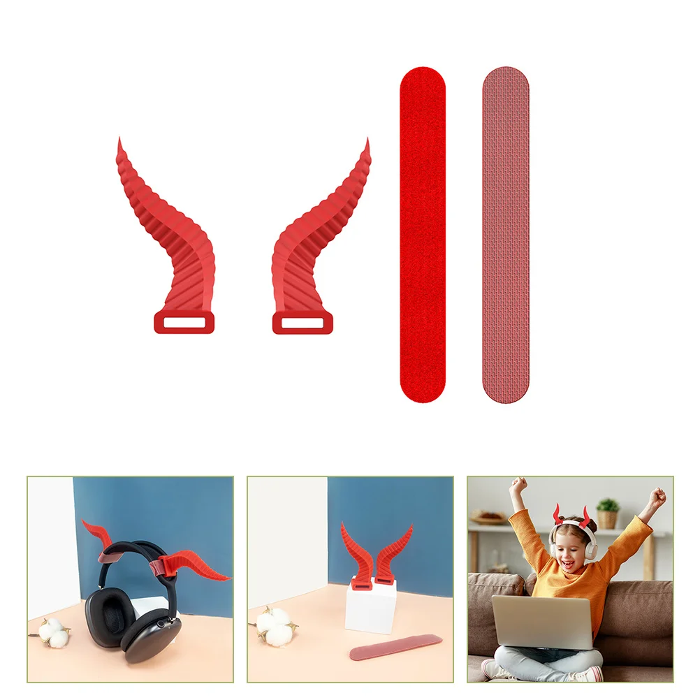 Headphone Accessories Wired Ear Headphones Props Halloween Horns Attachment Silica Gaming Headset Decorations
Headphone Accessories Wired Ear Headphones Props Halloween Horns Attachment Silica Gaming Headset Decorations